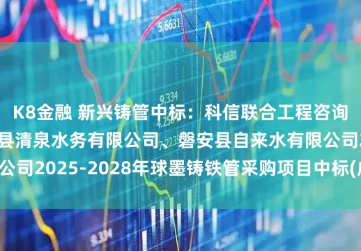 K8金融 新兴铸管中标：科信联合工程咨询有限公司关于磐安县清泉水务有限公司、磐安县自来水有限公司2025-2028年球墨铸铁管采购项目中标(成交)结果公告