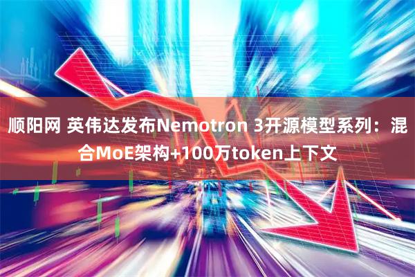 顺阳网 英伟达发布Nemotron 3开源模型系列：混合MoE架构+100万token上下文